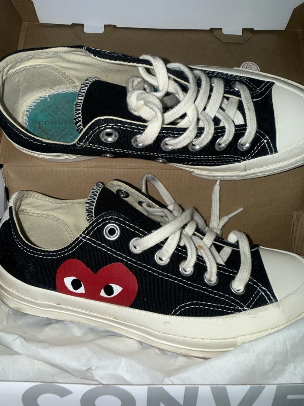Comme de garçon converse